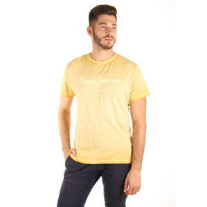 Pepe Jeans pánské žluté tričko West - M (78)